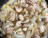 フライパンで親子丼作り方7写真