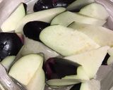 蓮根肉団子とナスの味噌炒め作り方3写真