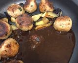 蓮根肉団子とナスの味噌炒め作り方12写真
