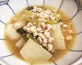 かぶの鶏そぼろあんかけ作り方4写真