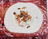 ポテトサラダのブリーチーズ包み作り方6写真