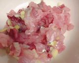 ハマチのサンガ焼き&ついでにユッケ作り方2写真