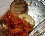 栃尾油揚げ☆キムチーズマヨ焼き☆作り方1写真
