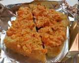 栃尾油揚げ☆キムチーズマヨ焼き☆作り方2写真