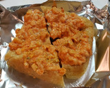 栃尾油揚げ☆キムチーズマヨ焼き☆作り方2写真