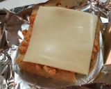 栃尾油揚げ☆キムチーズマヨ焼き☆作り方3写真