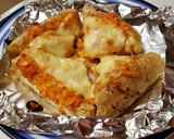 栃尾油揚げ☆キムチーズマヨ焼き☆作り方4写真