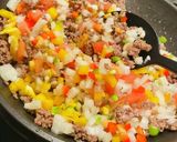 ナンプラー要らず！余り野菜でガパオライス作り方4写真