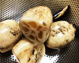 れんこんのカレー揚げ作り方1写真