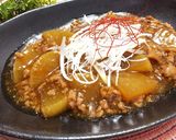 大根のとろみそぼろの炒め煮作り方9写真