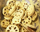 れんこんのカレー揚げ作り方4写真