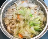 体にいい具沢山お味噌汁・塩分控えめ作り方2写真