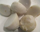 生秋鮭の甘辛煮 新里芋を添えて作り方3写真