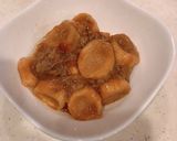 余った牛丼の汁で、牛丼の汁だくなお麸作り方3写真