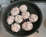 栄養満点！ひじき入り豆腐ハンバーグ。作り方5写真