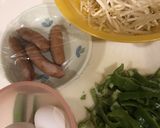 ナポリタンもやし作り方1写真