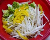 簡単！もやしマヨサラダ☆レモスコ風味作り方1写真