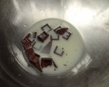 ホケミ★チョコマフィンの紫芋クリームのせ作り方1写真