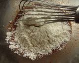 ホケミ★チョコマフィンの紫芋クリームのせ作り方3写真