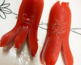 タコさんウィンナーで魚さんも♪作り方4写真