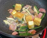 麺つゆで甘辛炒め^_^ タロの弁当49作り方1写真