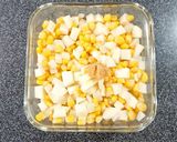 簡単☆味噌バタコーンの甘いポテトグラタン作り方2写真