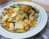【簡単】出汁薫るあんかけ焼きそば【減塩】作り方11写真