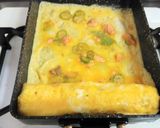 鮭フレーク・ねぎ入り卵焼き♪作り方4写真