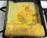 鮭フレーク・ねぎ入り卵焼き♪作り方5写真