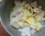 白菜と大根のお味噌汁♪作り方2写真