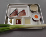 ぶりのねぎ蒸し（ねぎソースがけ）作り方1写真