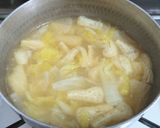 白菜と大根のお味噌汁♪作り方4写真