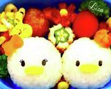 キャラ弁☆ツムツムアリエル作り方5写真