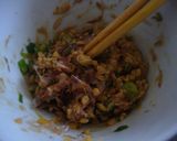 シンプルに納豆巻き☆でも中華風作り方3写真