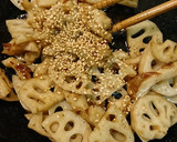 蓮根と竹輪炒め作り方5写真