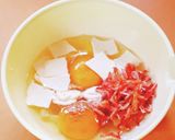 おつまみにも☆桜えび&チーズの卵焼き☆作り方1写真