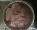 ボラとキャベツの中華風胡麻油和え作り方1写真