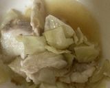 ボラとキャベツの中華風胡麻油和え作り方6写真