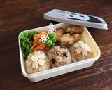 秋のお花見♡のっけるだけ…コスモス弁当作り方8写真