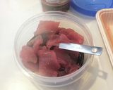 昆布の旨味!簡単漬けマグロ作り方3写真