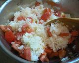 キーマカレー丼作り方1写真