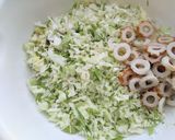 もち！カリ！餅入り米粉お好み焼き♪作り方5写真