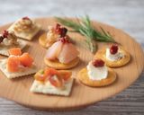 辛旨米麹醤を使っておつまみカナッペ作り方1写真