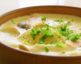 しめじとハムとじゃがいものクリームスープ作り方7写真