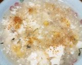 犬ご飯　豆腐とホタテのトロトロスープ作り方4写真