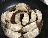 お花風焼き餃子(冷凍餃子の王将使用)作り方4写真