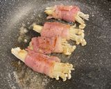 レモンバター風味のえのきベーコン作り方4写真