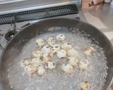 韓国のおかず！朴さんのうずらの卵煮作り方1写真
