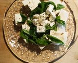 濃厚さっぱり★クリームチーズと豆腐バジル作り方1写真
