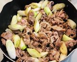 簡単スタミナねぎ豚丼作り方2写真